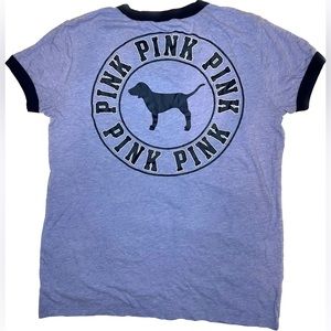Pink by Victoria's Secret graphic tee size L 2/$20